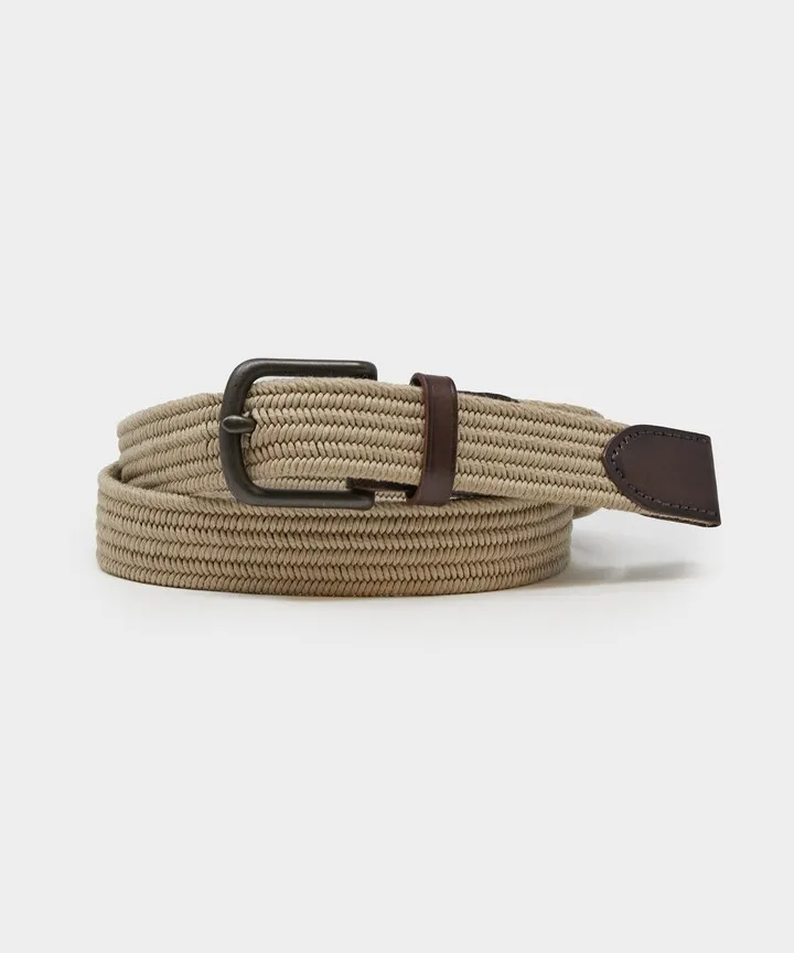 Braided Cotton Belt in Baja Dunes