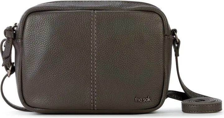 De Young Leather Camera Crossbody Bag