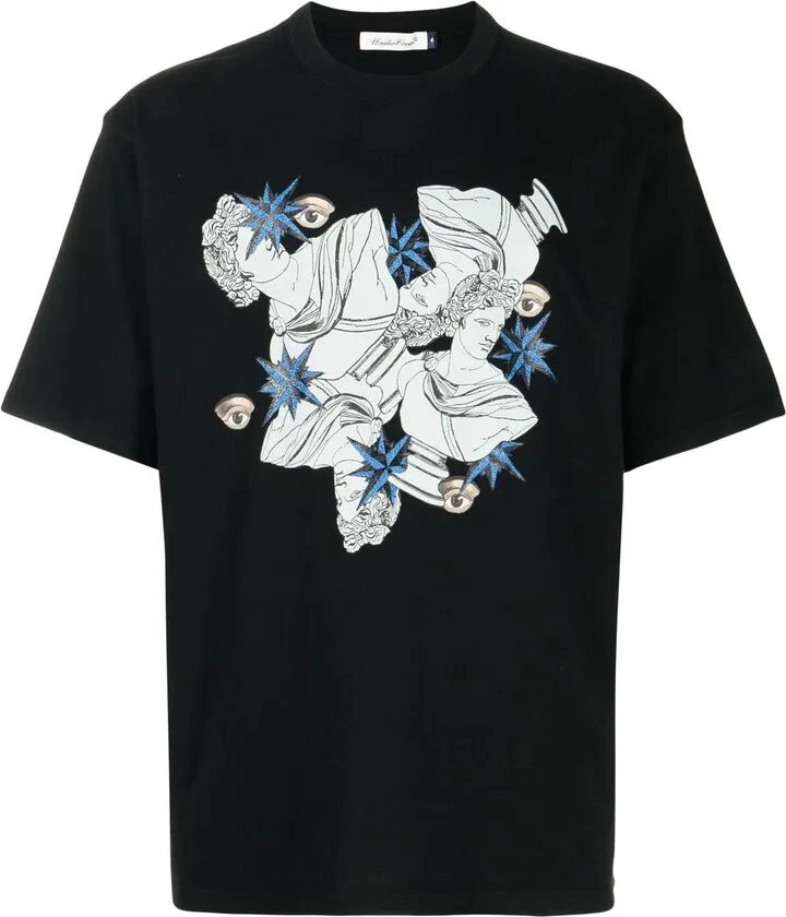 graphic-print cotton T-shirt