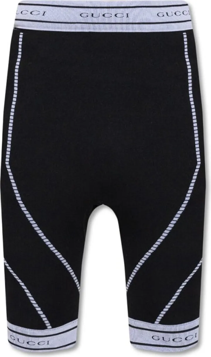 Cropped Logo Leggings