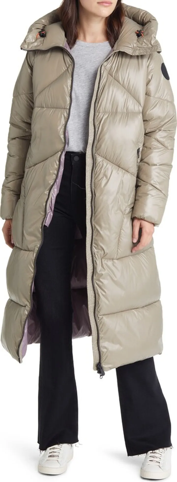 Hilla Nylon Puffer Coat