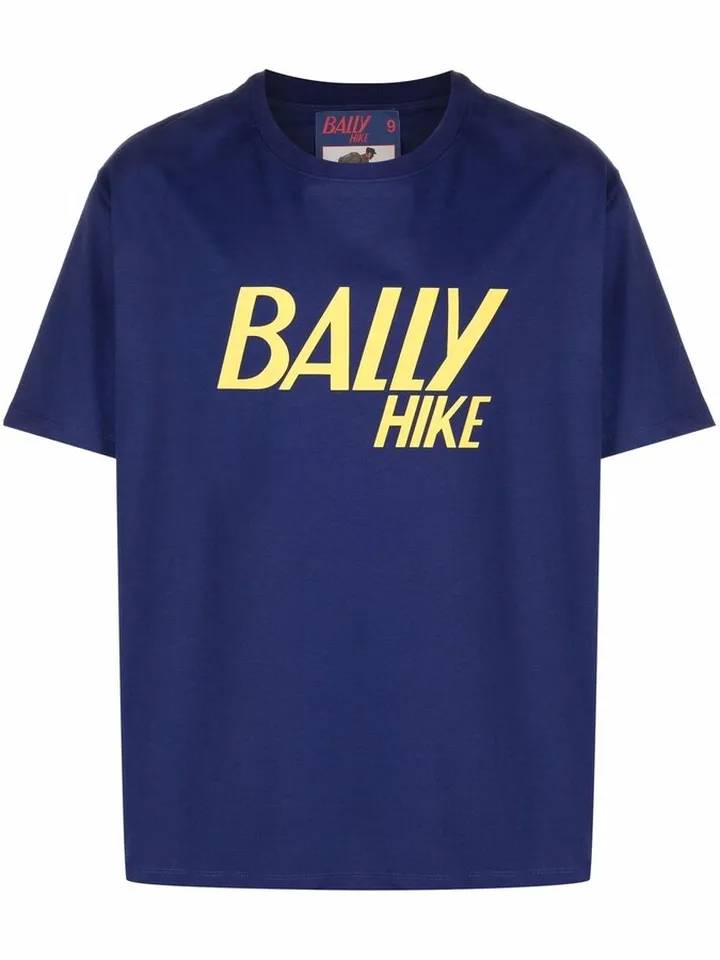 slogan-print organic cotton T-shirt