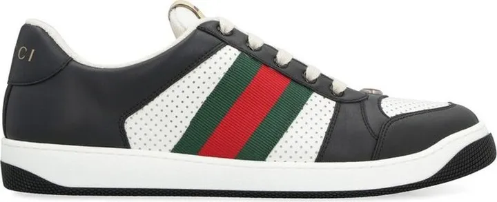 Gucci Screener Laced Low-Top Sneakers