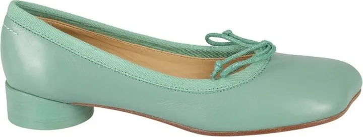 MM6 Maison Margiela Bow Detailed Ballerina Shoes