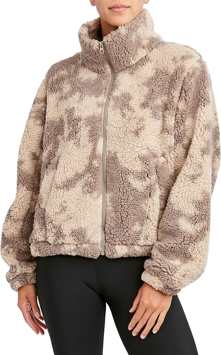 Faux Fur Zip Jacket