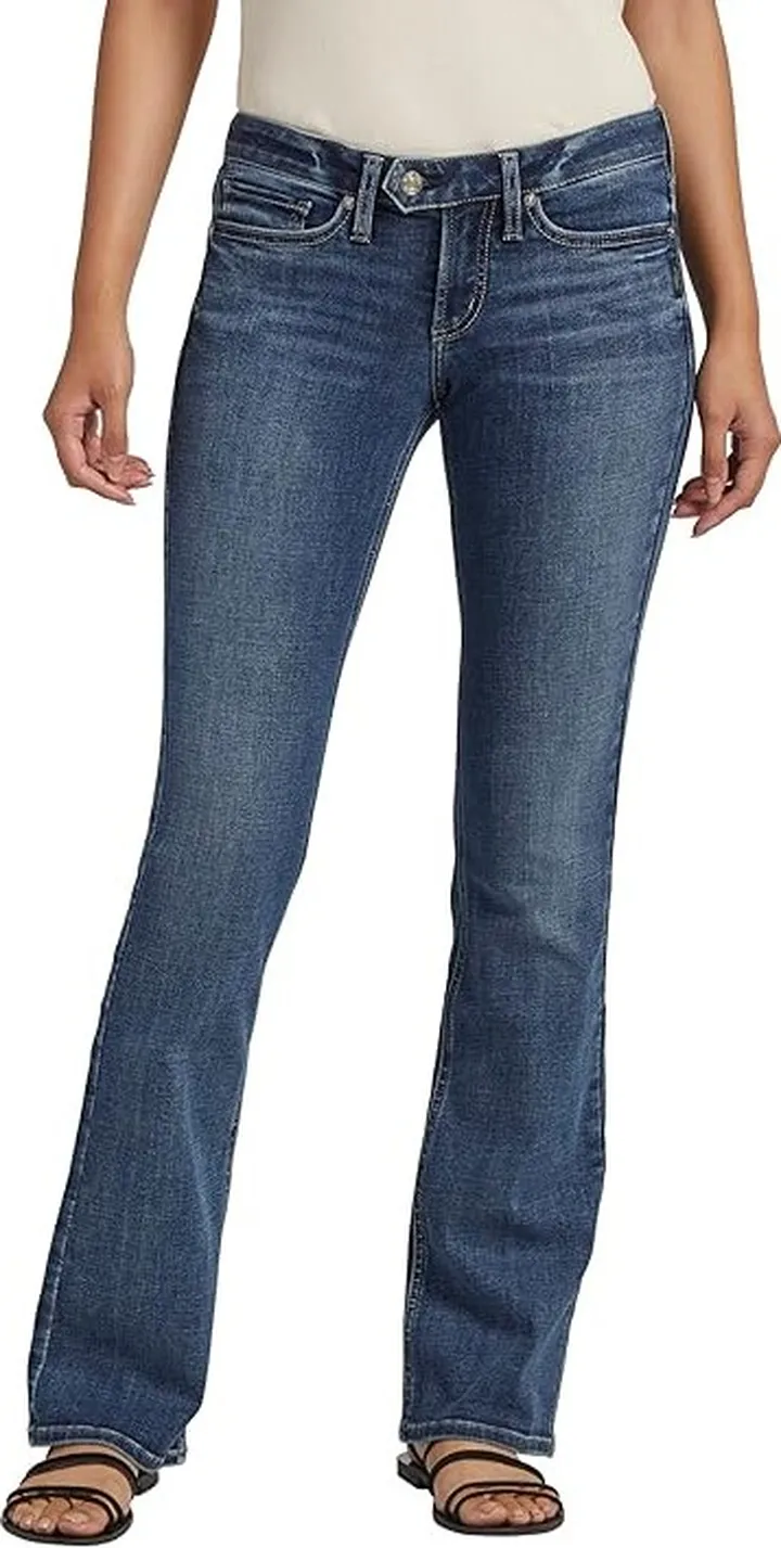 Silver Jeans Co. Tuesday Low Rise Slim Bootcut Jeans L12602ECF387 (Indigo) Women's Jeans