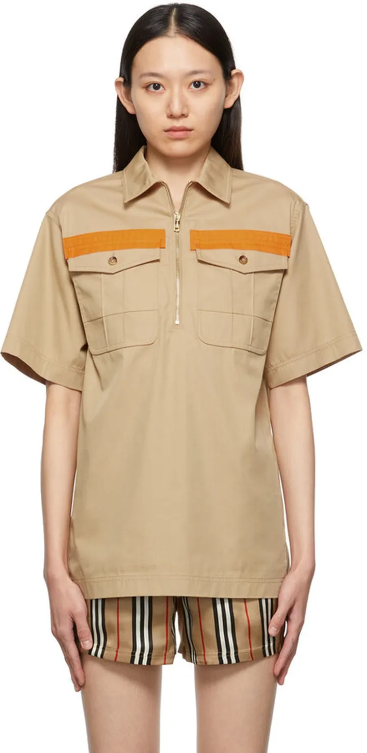 Burberry Beige Ilona Polo