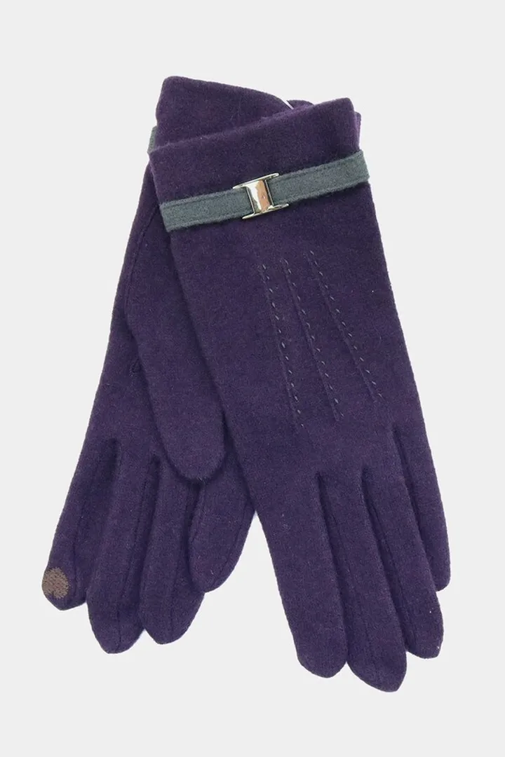 Leather Belt Tech Gloves