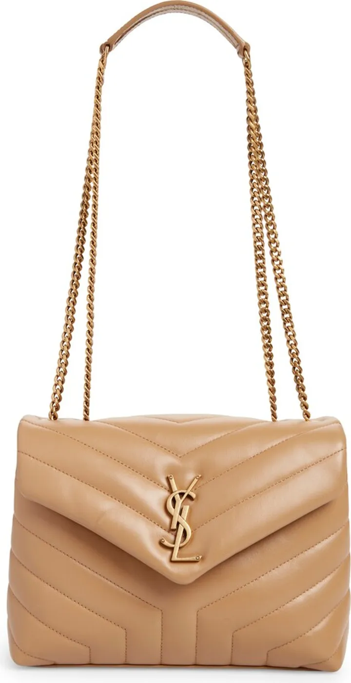 Small Loulou Leather Shoulder Bag