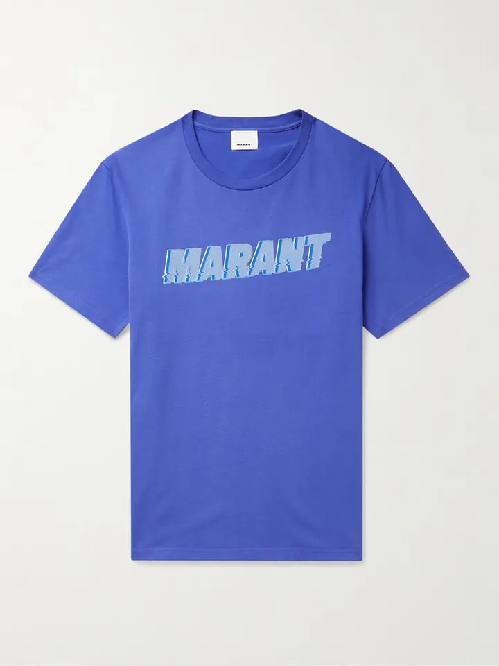 Flash Logo-Print Cotton-Jersey T-Shirt