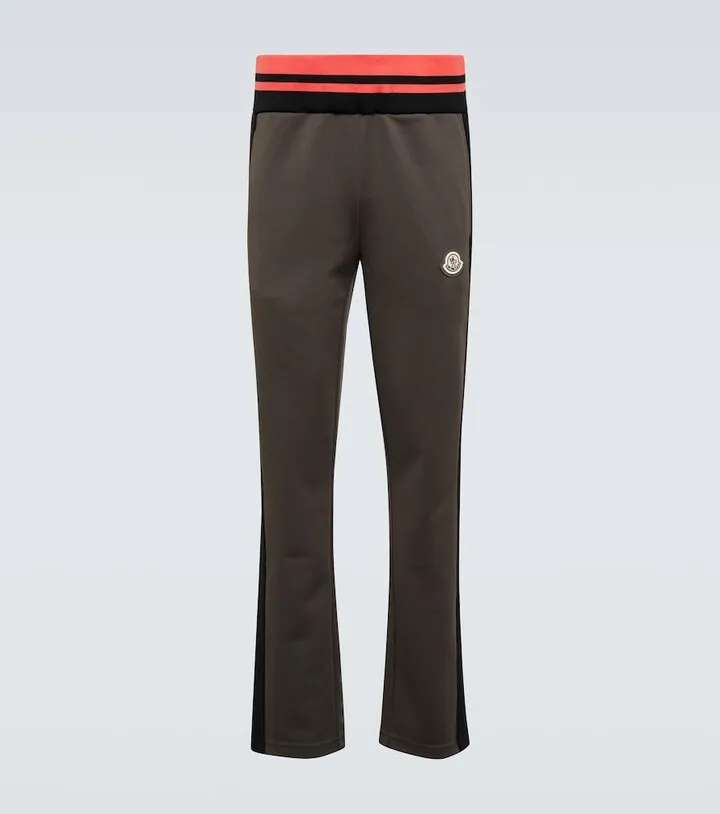 High-rise logo sweatpants