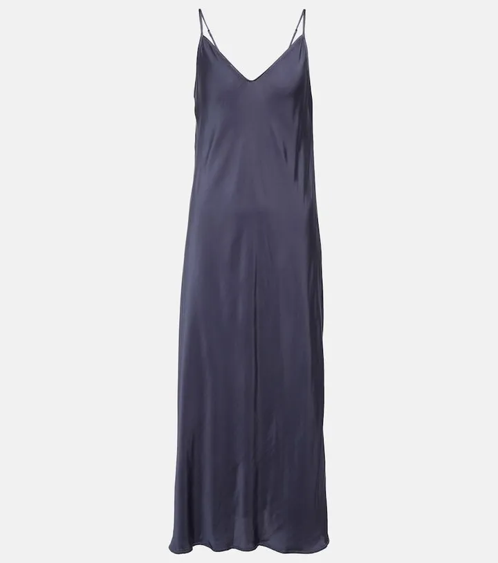 Satin slip dress