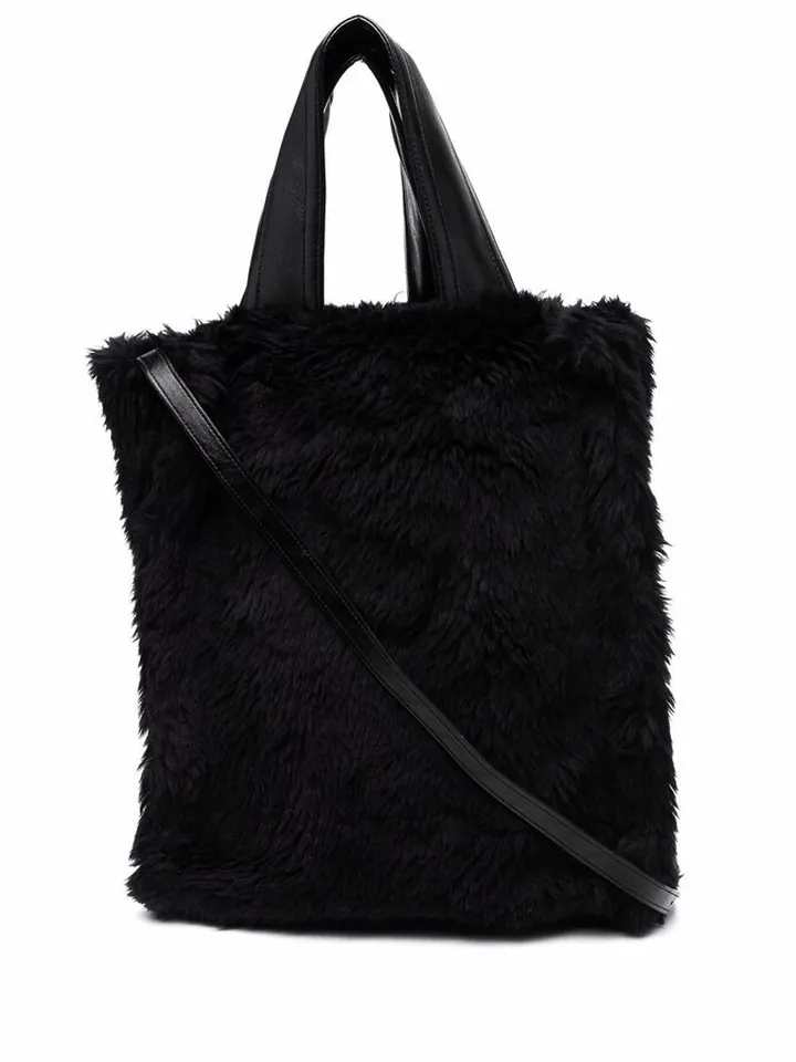 Textured-Finish Tote Bag