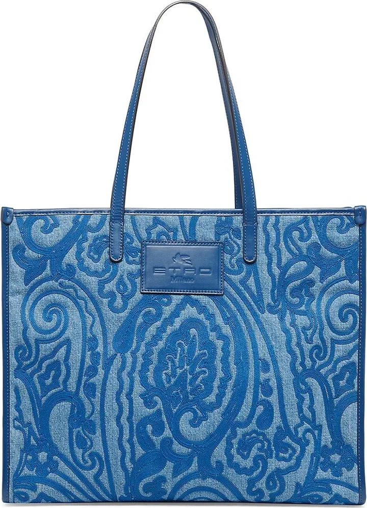 Globetrotter Denim Shopper