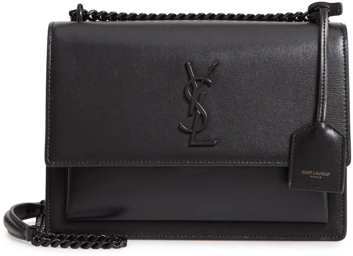 Medium Sunset Calfskin Shoulder Bag