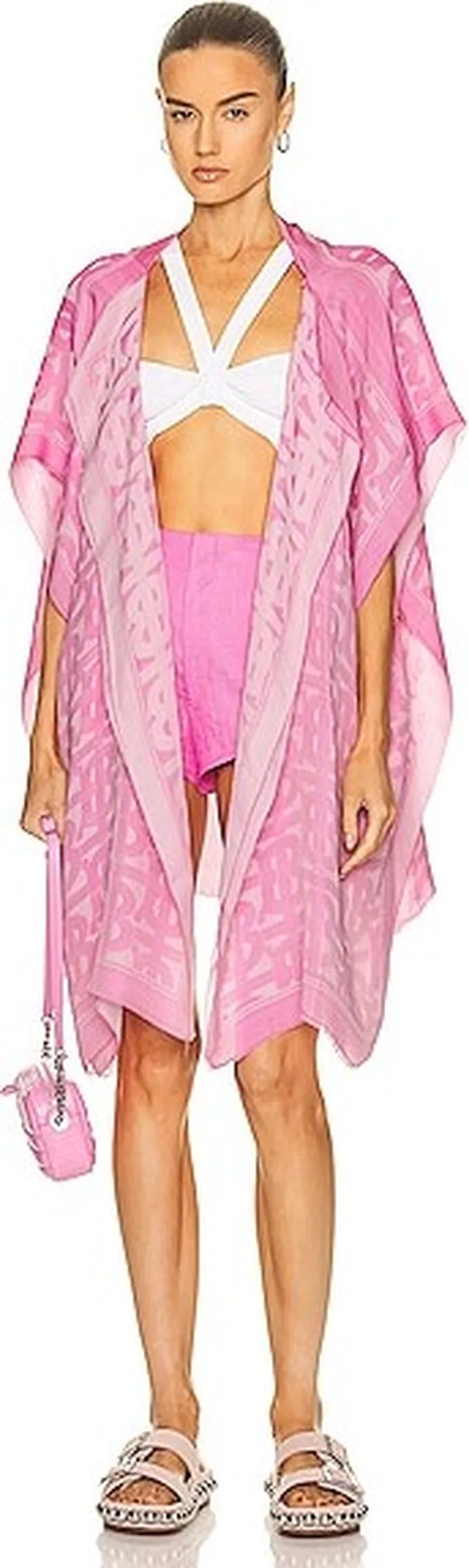 Burberry Cape in Pink