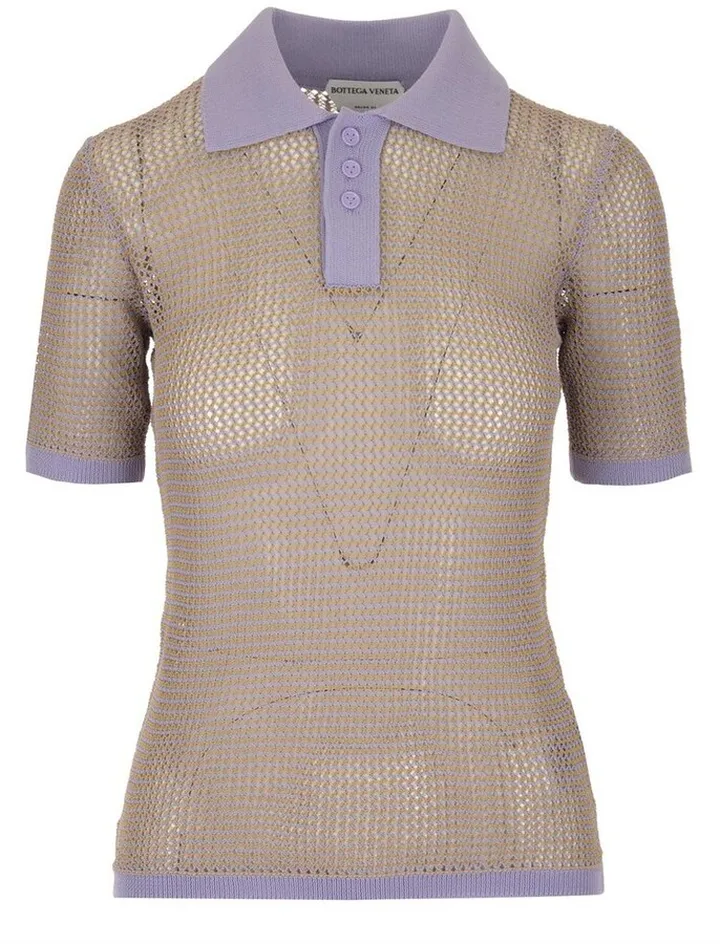 Bottega Veneta Knit Polo Shirt