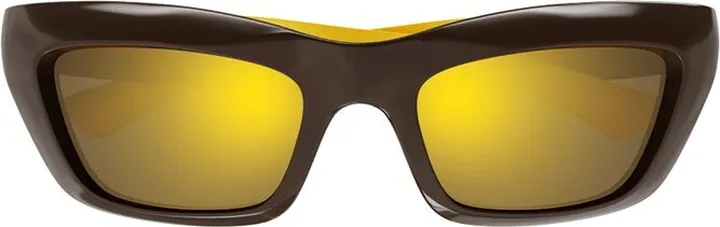 Bottega Veneta Eyewear Rectangular Frame Sunglasses