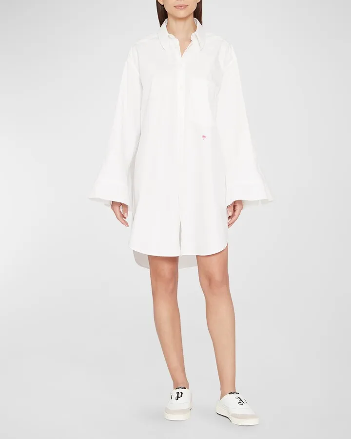 Wide Cuff Shirtdress