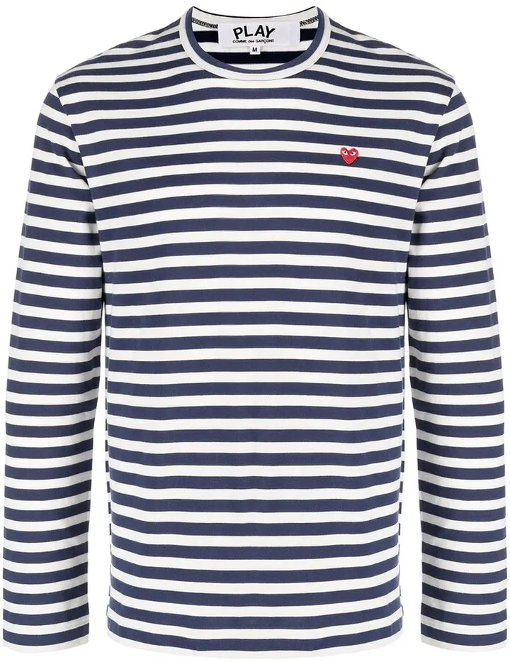 striped long-sleeve T-shirt