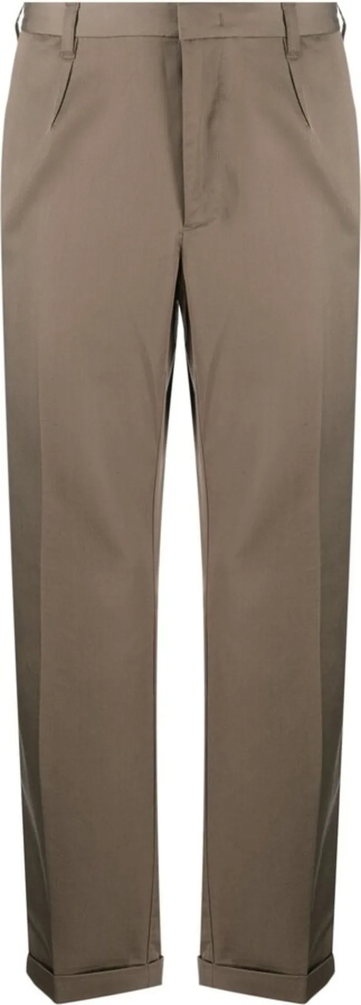 Straight-Leg Tailored Trousers