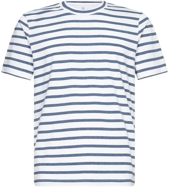 Brunello Cucinelli Striped Crewneck T-Shirt