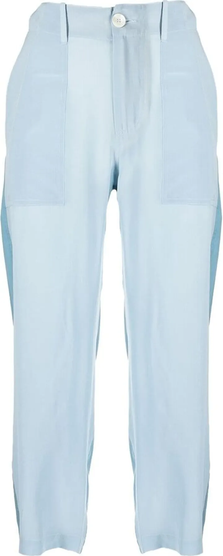 Panelled Cropped Trousers