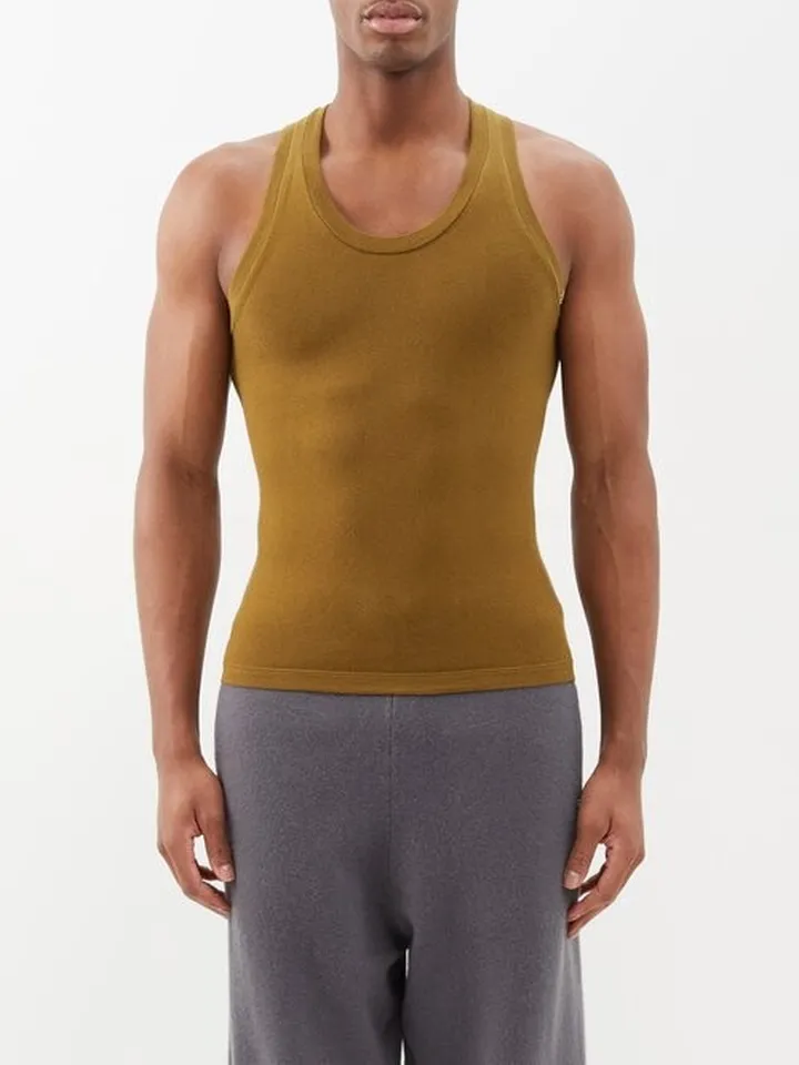 No.270 Vest Cotton-blend Tank Top