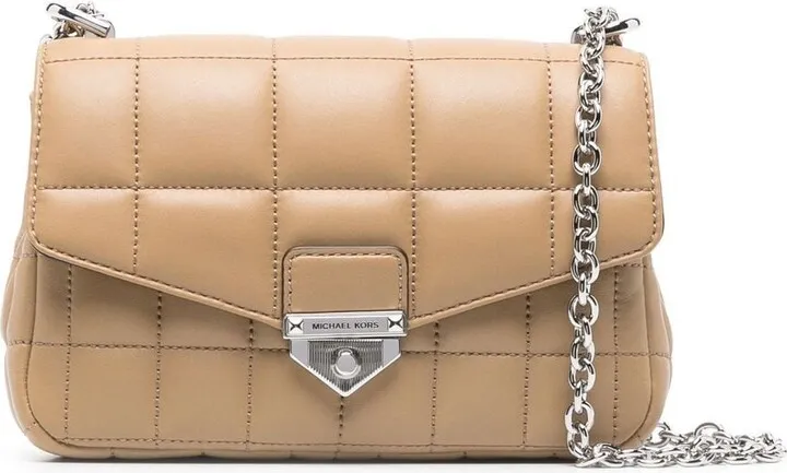 Leather Quilted Shoulder Bag