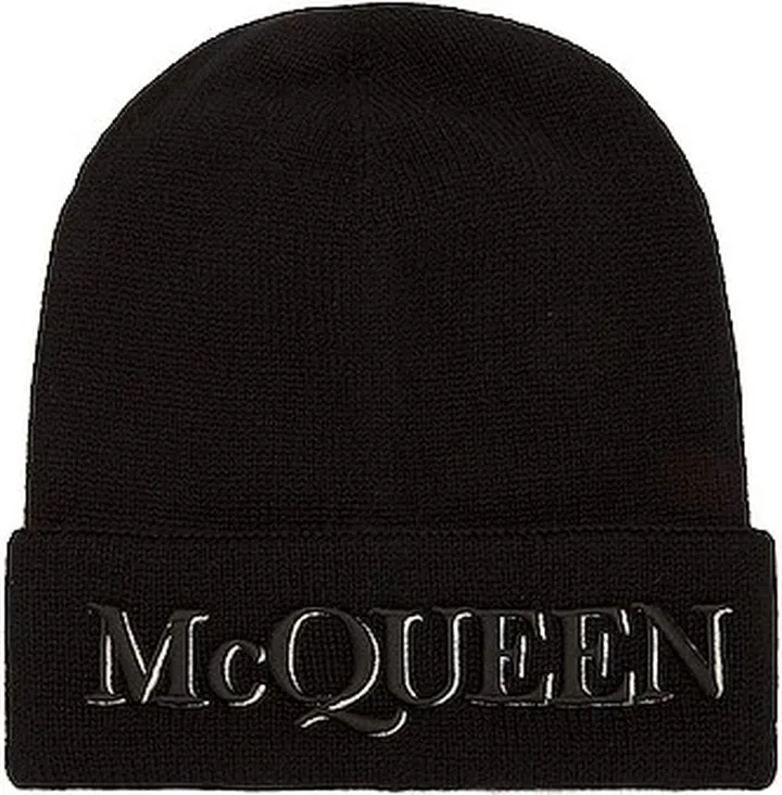 Alexander McQueen Hat in Black