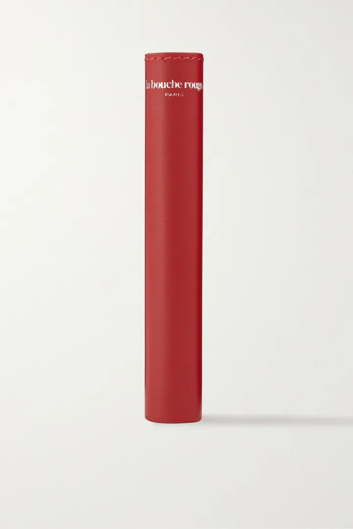La Bouche Rouge - Refillable Leather Mascara Sleeve - Red