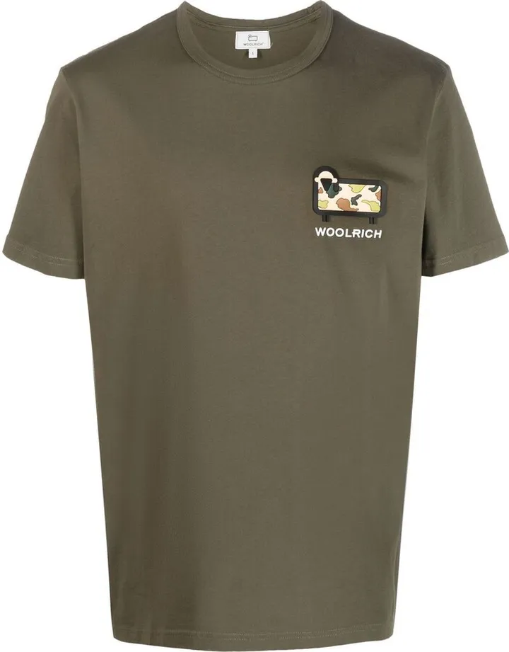 logo-patch short-sleeved T-shirt