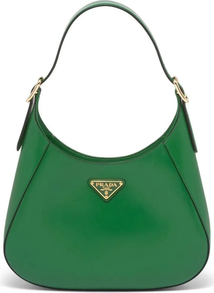 Calf-Leather Shoulder Bag