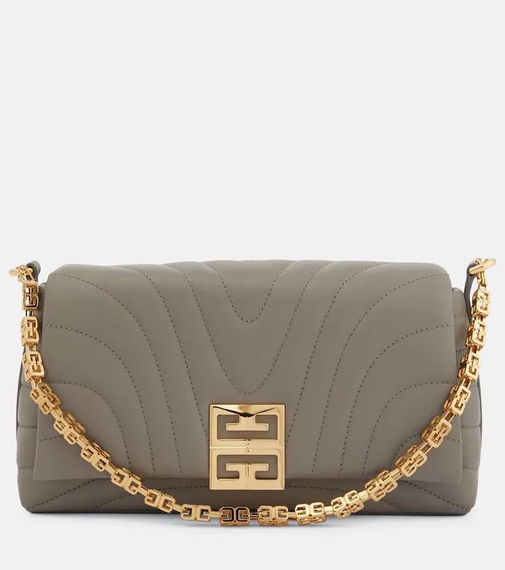 4G padded leather shoulder bag