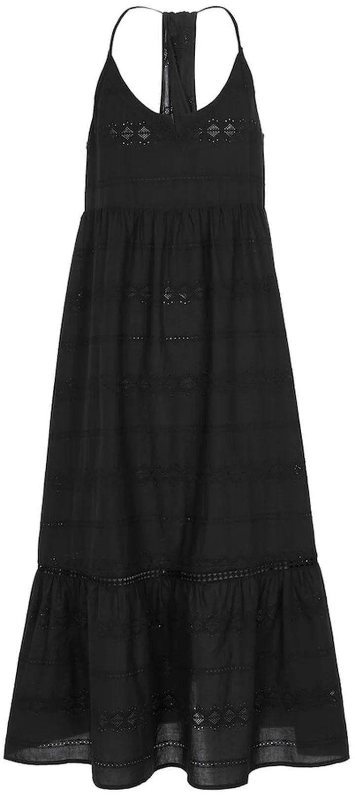 Halterneck maxi dress