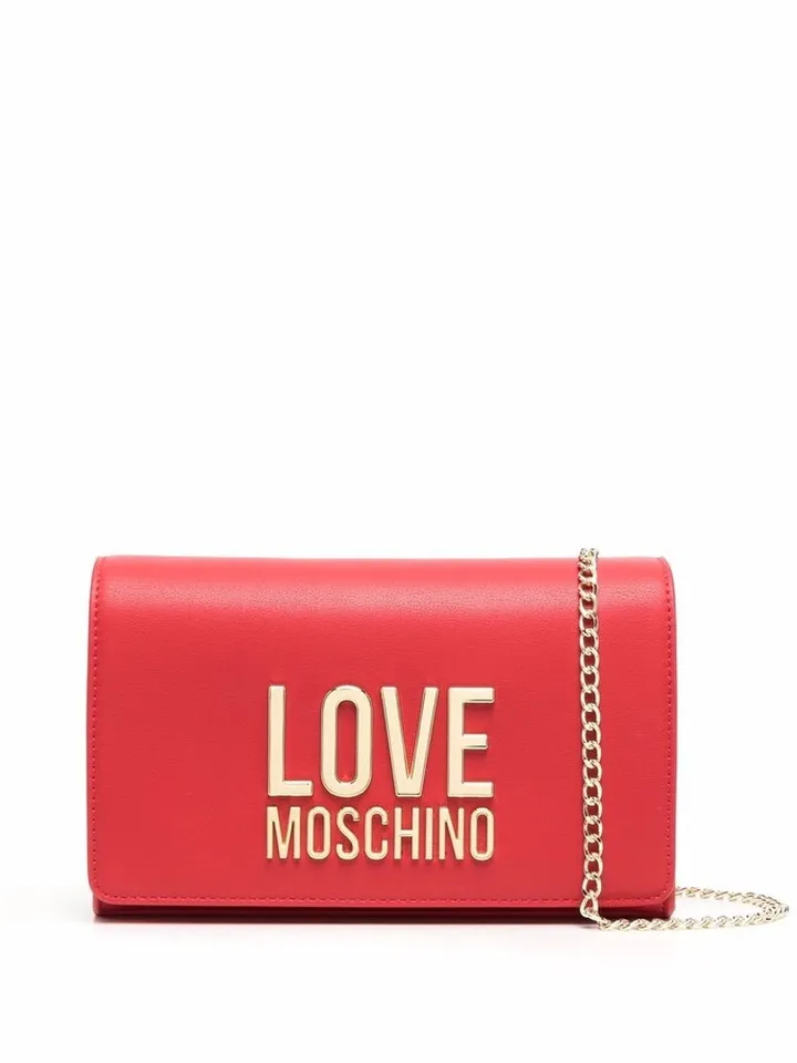 Logo-Plaque Crossbody Bag