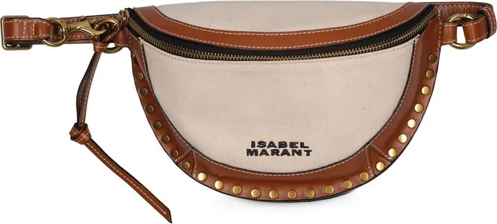 Skano canvas & leather belt bag