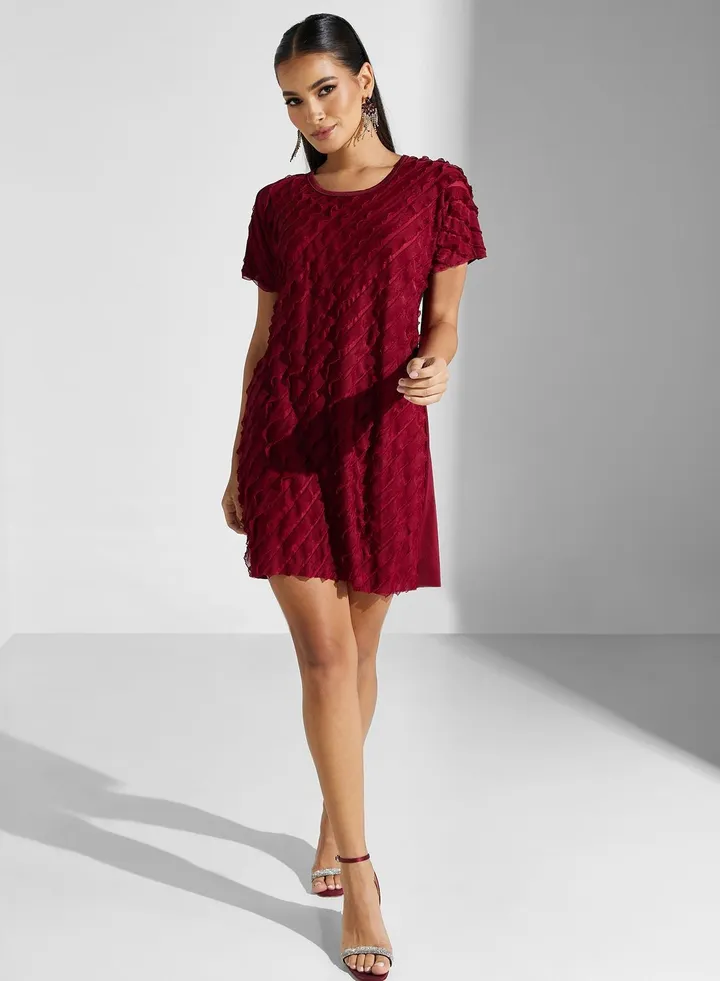 Frilled Detail Dress