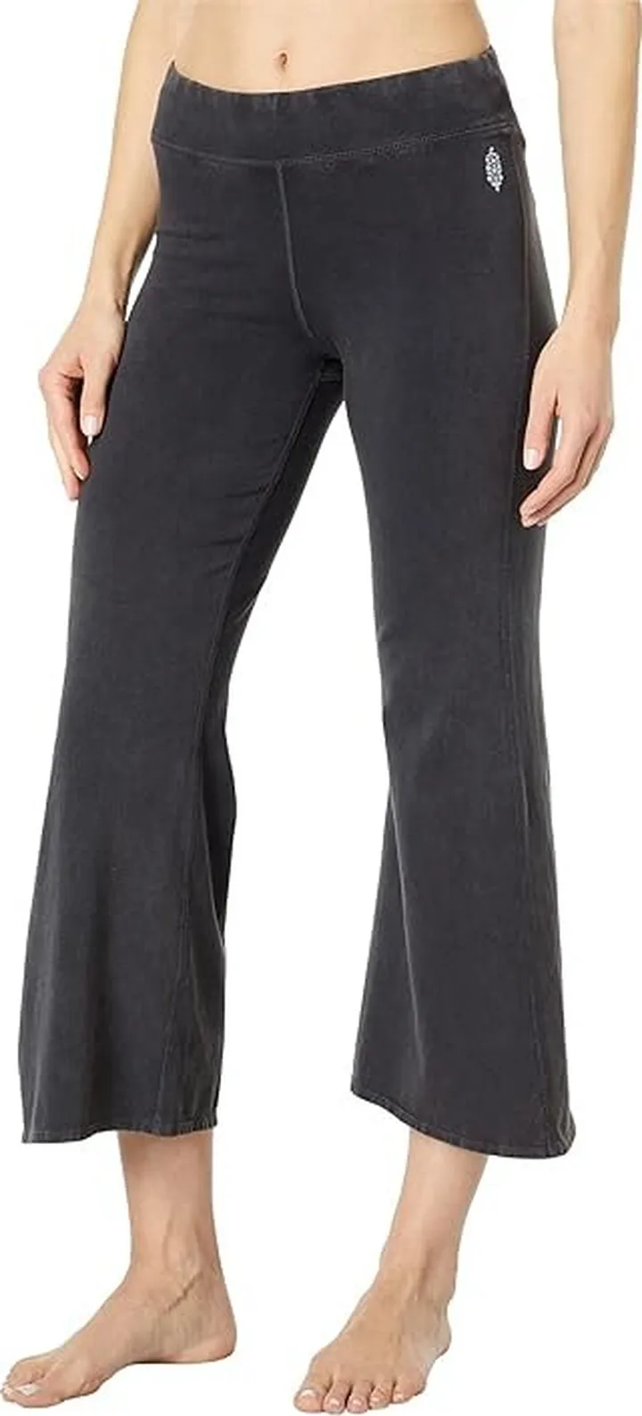 FP Movement Hot Shot Crop Flare (Black) Women's Casual Pants
