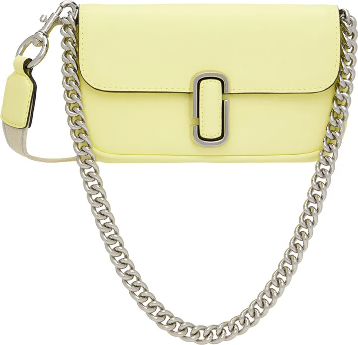 Marc Jacobs Yellow 'The J Marc Mini' Bag