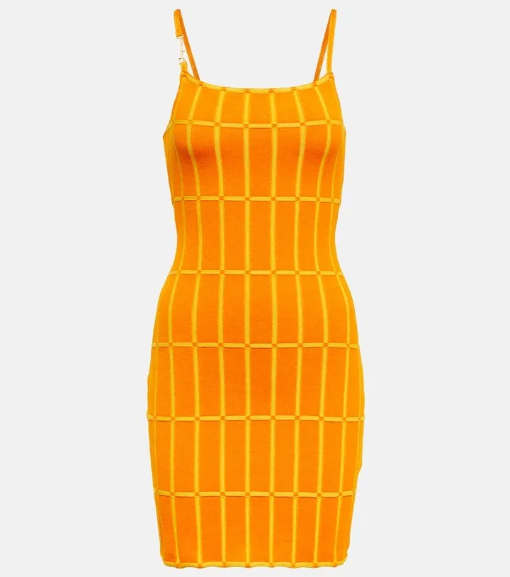 La Robe Maille Malha minidress