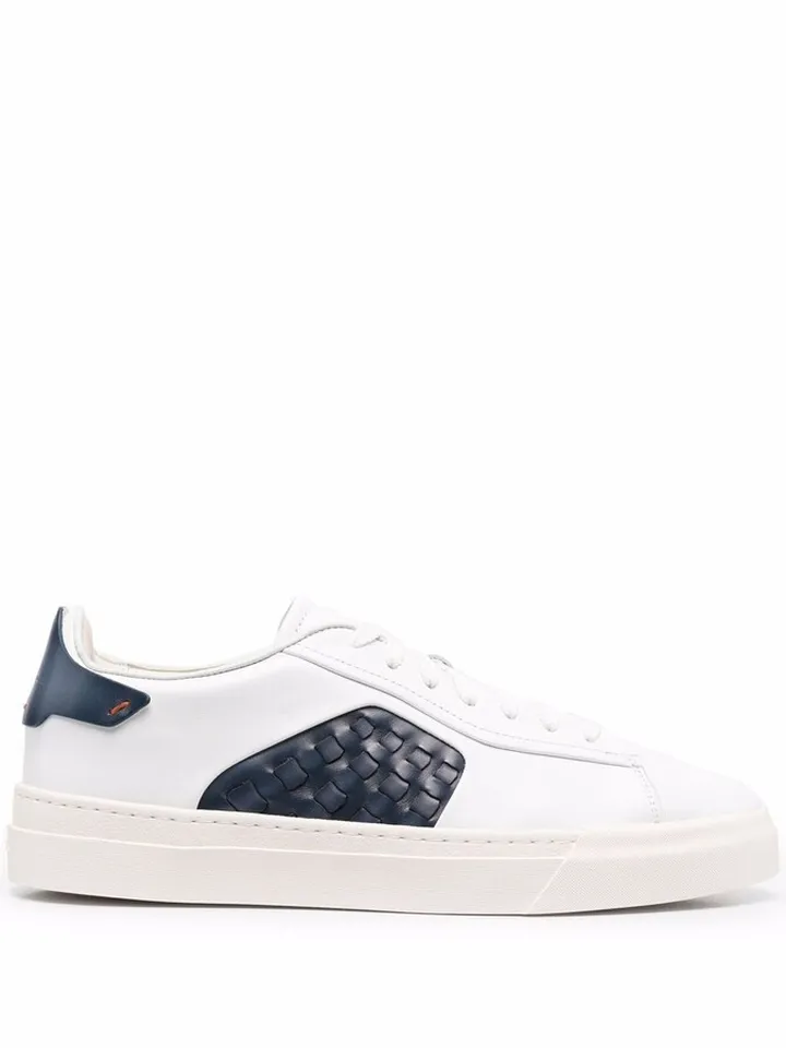 Panelled Low-Top Sneakers