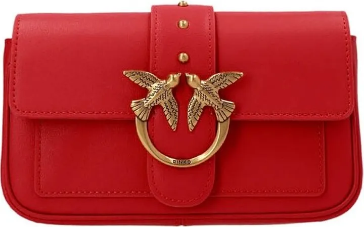 Pinko Love Chain Linked Crossbody Bag