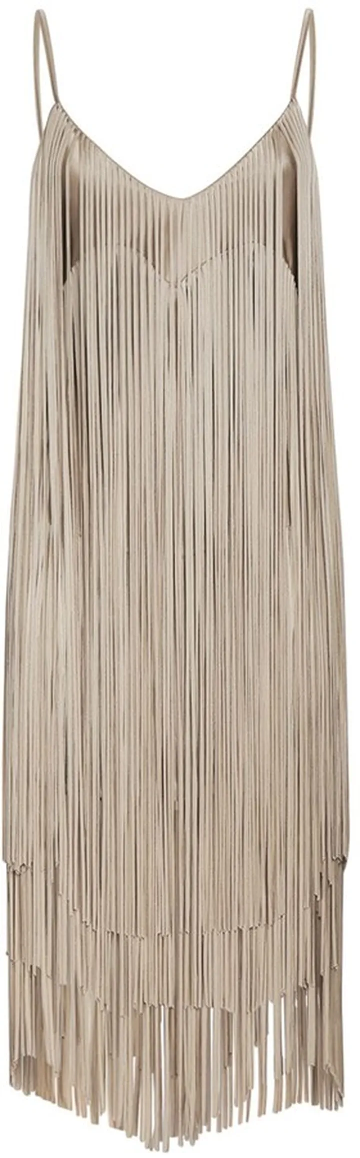 Stretch jersey flapper dress