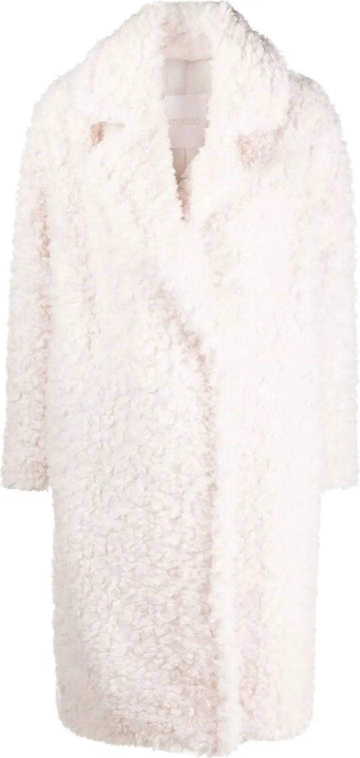Woven Wool Maxi Coat