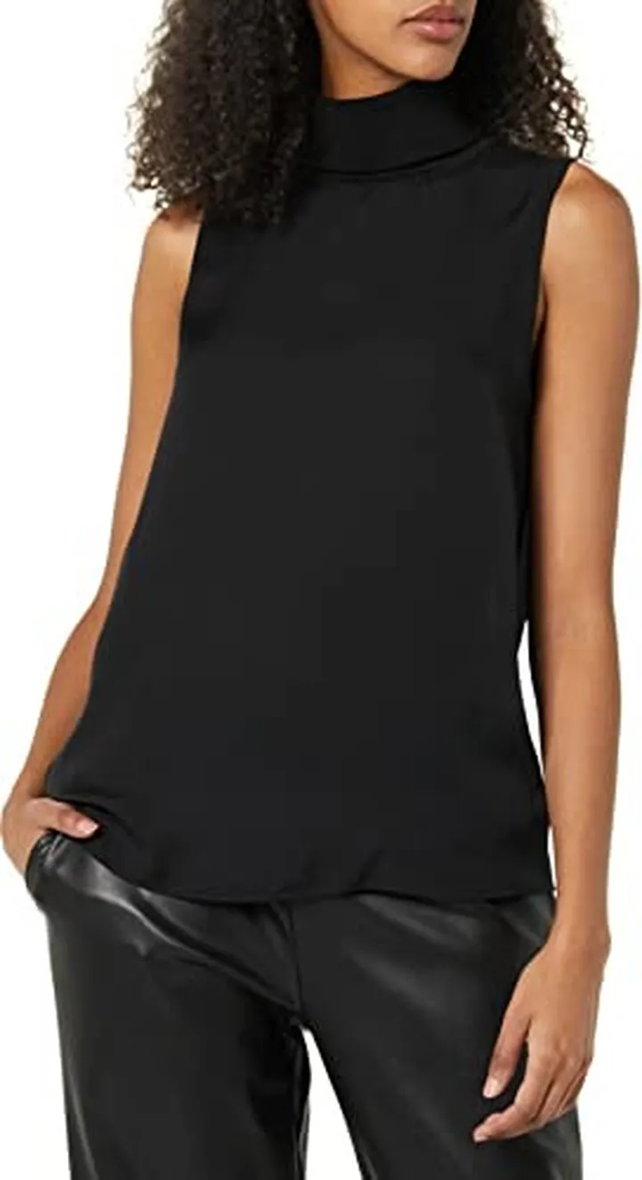 Theory Women's Sleeveless Roll-Neck Top