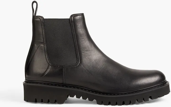 Leather Chelsea boots