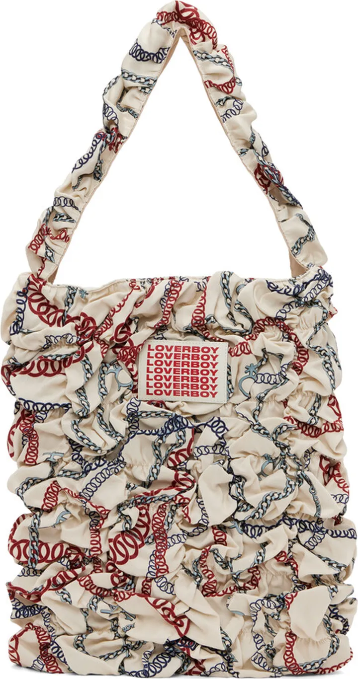 Charles Jeffrey Loverboy Off-White Small Tote