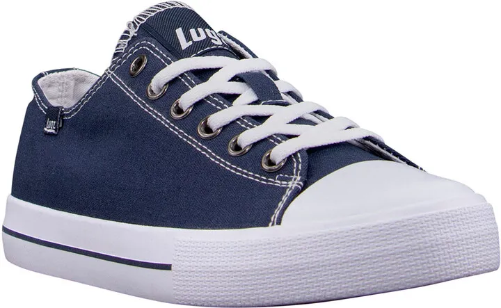Stagger Lace Up Low Top Sneaker