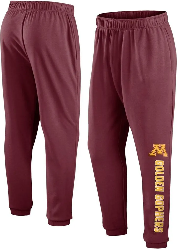 Men's Fanatics Branded Maroon Minnesota Golden Gophers Root For Home Fleece Sweatpants